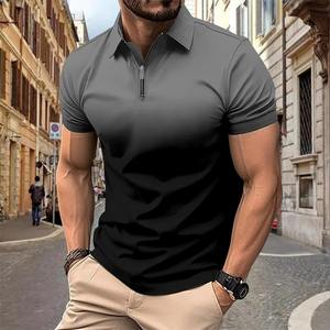 100% algodón nuevos polos casuales de alta calidad Slim 2025 Fit hombres polos Premium personalizar diseño Polo camiseta - Product Image 6