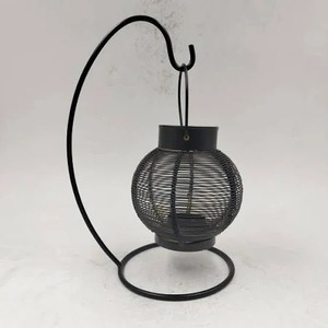 Available High Quality Round Available Glass Candle <b>Jar</b> for Home & Hotel Decoration New Design Best Price Metal Candle Lantern - Product Image 1
