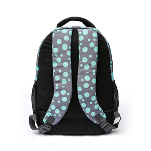 Mochila Casual con Patrón Geométrico DANZY SPORTS, Material de Poliéster, Ligera, Unisex, Mochila Escolar con Cierre de Cremallera - Product Image 2