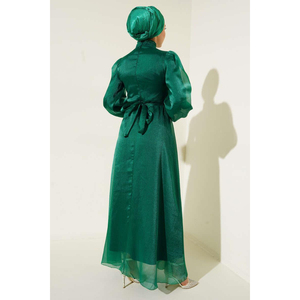 New Season <b>Women</b> Winter Islamic Clothing Abaya <b>Dress</b> Kaftan Tunic Dubai <b>Muslim</b> Islamic Fashion Turkish Made Islamic <b>Dresses</b> - Product Image 2