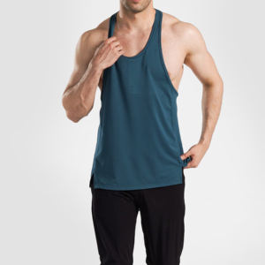 Custom logo Cotton Running <b>Singlet</b> Muscle Athletic Shirts Sleeveless Fitness Wear Workout <b>Men</b> Gym Tank Top for <b>Men</b> - Product Image 1