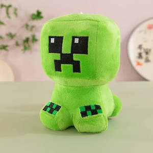 Peluche monstre Creeper de Minecraft de 25 cm, douce et mignonne - Product Image 6