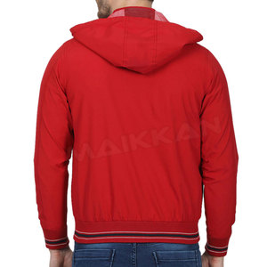 เสื้อแจ็คเก็ตบอมเบอร์ทรงเข้ารูป คอตั้ง แฟชั่น ทันสมัย น้ำหนักเบา ระบายอากาศได้ดี กันน้ำ เหมาะสำหรับฤดูหนาวและกิจกรรมกลางแจ้ง ผลิตจากโพลีเอสเตอร์/ไนลอน รับผลิตแบบ OEM - Product Image 4