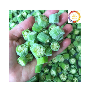 Okra congelada fresca de Vietnam, grado orgánico IQF para importadores a granel, cadenas minoristas y distribuidores globales de alimentos - Product Image 1