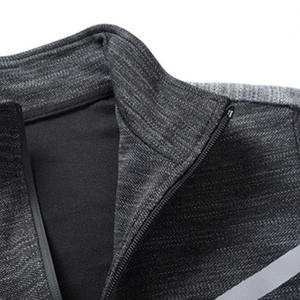 Conjunto Deportivo de Gimnasio con Sudadera con Cremallera y Pantalones Joggers, Diseño Nuevo, Talla Grande, Personalizado para Entrenamiento al Aire Libre - Product Image 4