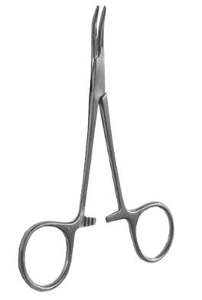 คีมล็อกห้ามเลือดสแตนเลสแบบแมนนวลล็อคด้วยมือเครื่องมือผ่าตัดสำหรับการพยาบาลทางการแพทย์2ชิ้น8" - Product Image 6