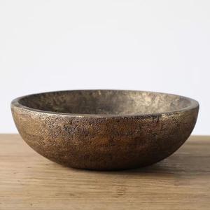 Handmade Customized Iconic Brass Aluminum Decorative Bowl Premium Finished Hotel Serving Bowls Home and <b>Table</b> Decoration - Product Image 6