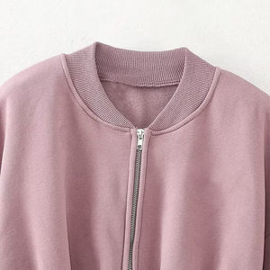 Mujeres Nueva Moda Bordado Efecto Lavado Sudaderas Vintage O Cuello Sudadera con capucha de manga larga para las mujeres - Product Image 3