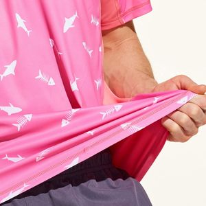 Chemise de protection solaire à manches longues pour homme, vêtements de bain anti-UV, haut de surf à séchage rapide, léger, protection UV, chemise de surf - Product Image 6