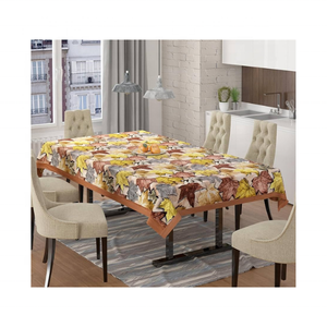 Personalized 100% Cotton Embroidered Floral <b>Table</b> <b>Cloth</b> 14x108 Inch Durable Washable Aesthetic Charm Perfect For Elegant Dining - Product Image 1