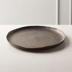 Elegante y duradera bandeja de servicio de metal galvanizado con asas ideal para uso funcional en espacios de cocina de granja modernos - Product Image 6