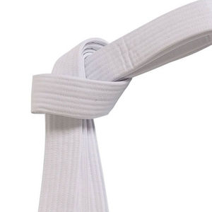 2024 nouveau gros Logo personnalisé broderie Arts martiaux ceintures Taekwondo karaté Judo BJJ karaté instructeurs vêtements - Product Image 2