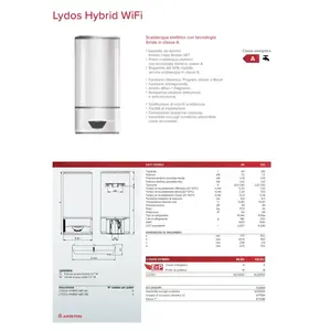 Calentador de Agua con Bomba de Calor Ariston Lydos Hybrid de 80 Litros con Conectividad WiFi - Product Image 6