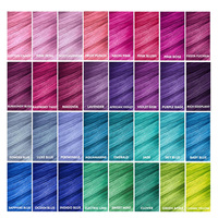 Crème colorante capillaire permanente botanique naturelle, teinte Cotton Candy, infusée aux extraits de plantes d'aloe vera, de ginseng et de reishi, non nocive