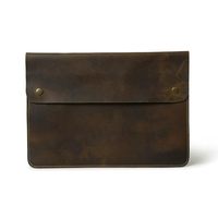 Sac à ordinateur portable en cuir véritable, vente chaude 2026, protection quotidienne et utilisation au bureau, convient également aux tablettes et aux ordinateurs portables