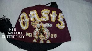 MASONIC REGALIA PERSONNALISER SHRINER FEZ [QASIS] - Product Image 6