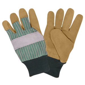 Gants d'assemblage en cuir de vachette robuste de haute qualité pour le jardinage quotidien industriel renforcé pour la sécurité - Product Image 3