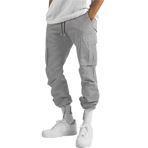 <b>Men</b> Multi Pocket Cargo Pants Spring and Autumn New <b>Men's</b> <b>Overalls</b> Cargo Pant European and American Perfect <b>for</b> All Season - Product Image 4