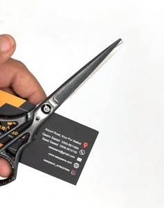 Ciseaux de coiffeur de toilettage professionnels en acier inoxydable avec lame droite et pointe pointue pour la coiffure droitière - Product Image 6