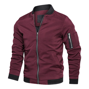 Men's Winter Bomber <b>Jacket</b> Single Button Coat Front Customizable High Street Style <b>Waterproof</b> Breathable <b>Plus</b> <b>Size</b> 5XL Stand - Product Image 5