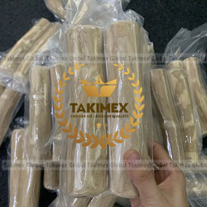 Jouet à mâcher pour chiens en bois de café 100% naturel, durable, interactif et stimulant, avec laine à mâcher - Product Image 1