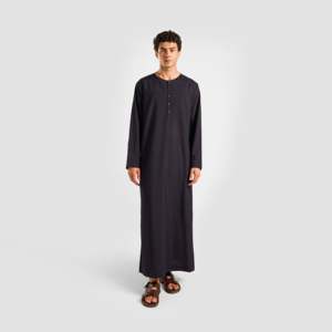 ThobeX Navy - Thobe oversize uni teint technique - Product Image 2