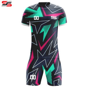 OEM Custom Soccer Wear Team Name Football Jersey Set Soccer Uniform Kit Set Soccer Jerseys - Product Image 3