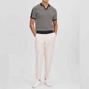 Verano nuevo bordado su logotipo Color y tamaño mezclados 100% algodón Unisex personalizado hombres Polo camisas, - Product Image 6