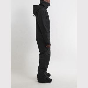 เสื้อแจ็กเก็ตสกีสำหรับผู้ชายสีดำกันลมกันน้ำสำหรับฤดูหนาวชุดสกีสโนว์บอร์ดแบบเต็มตัวสำหรับผู้ชาย - Product Image 3