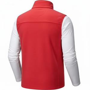 Gilet polaire réversible respirant coupe ample zippé pour homme, style vintage décontracté et chaud, idéal pour l'automne – Taille 5XL - Product Image 3
