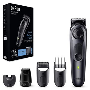 Tondeuse à barbe électrique à lame ultra-affûtée avec 40 réglages de longueur, 100 minutes d'autonomie, fonctionnement sans fil, étanche IPX7 - Product Image 2