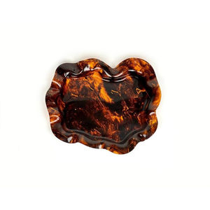 Plateau en corne de nouvelle forme de qualité supérieure personnalisé pour la présentation de desserts gracieux parfait pour les fêtes de maisons élégantes et les événements festifs - Product Image 3