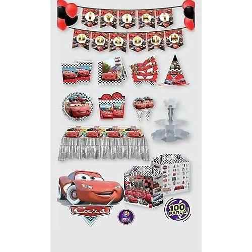 MCQUEEN CARS PARTY SET