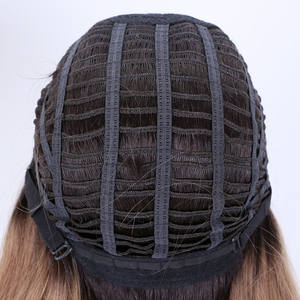 Pelucas superiores de monofilamento 4x5 de cabello humano europeo Jon Brown Highlight Color Pelucas médicas dobles - Product Image 5