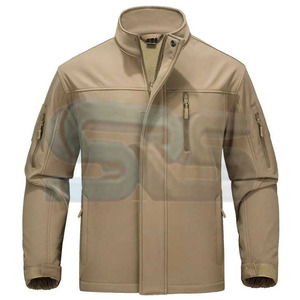 Latest Design Solid Color Waterproof Softshell <b>Jacket</b> For Men Custom Made Outdoor Wear For Winter - Product Image 4
