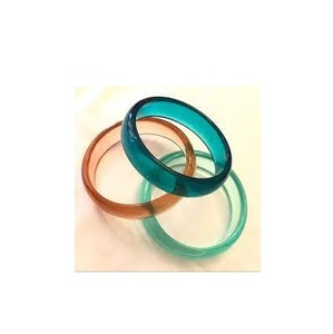 กำไลข้อมือเรซิ่นสำหรับผู้หญิง,กำไลข้อมือแฟชั่นสไตล์เรียบง่ายสีสันสดใสกำไลดูทันสมัยสำหรับขนาดที่กำหนดเอง - Product Image 6