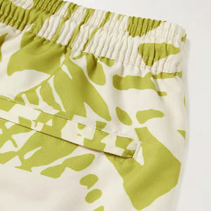 Short de basket-ball décontracté 100% coton pour homme séchage rapide respirant été résistant à la sueur dentelle décoration solide maille imprimé - Product Image 6