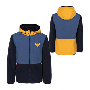 เสื้อแจ็คเก็ตกันลมสำหรับผู้ชาย OEM คุณภาพสูง สกรีนโลโก้ได้ตามต้องการ เหมาะสำหรับกิจกรรมกลางแจ้งในฤดูหนาว ระบายอากาศได้ดี มีฮู้ด คอตั้ง ไซส์ใหญ่ ผลิตจากไนลอน - Product Image 5