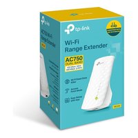 Extensor de Señal WiFi de Doble Banda Ac750 RE220 para Interiores, Repetidor WiFi de 2.4GHz Compatible con Red 4G y POE