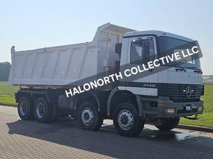 Camion benne Mercedes-Benz Actros 4140 de 2001 à vendre, Euro 3 Diesel, conduite à gauche, benne basculante lourde, poids lourd diesel - Product Image 2