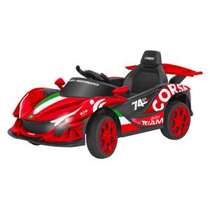 ESPIDKO 42926 Auto Deportivo Eléctrico Rojo para Niños, 12V 4.5AH Litio RC 102x56cm - Product Image 1