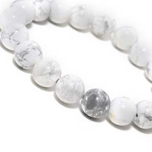 NOVAMART Fine Arihant Gems Jewels Fashionable Magnetised <b>Beaded</b> <b>Bracelet</b> for Men Women Ball-shaped Pearl Main Stone Religious St - Product Image 2