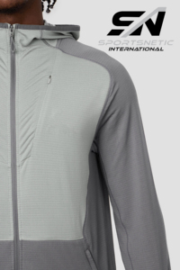 Chándal de Nailon Impermeable Personalizado 2026 con Cremallera Completa para Hombre, Alta Calidad, MOQ Bajo, Chándal Cortavientos Reflectante para Correr - Product Image 4