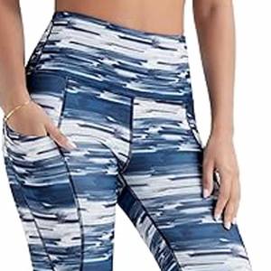 Hot Sell Workout Personnaliser Femme Leggings XL Colorés Avec Poches - Product Image 2