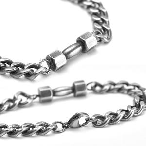 ขายส่งสแตนเลสศรัทธาฟิตเนสยิมดัมเบลสร้อยข้อมือ - Product Image 6