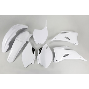 Kit di plastica bianca per Yamaha YZF 250 2006-2009 motocicli 046 accessori - Product Image 1