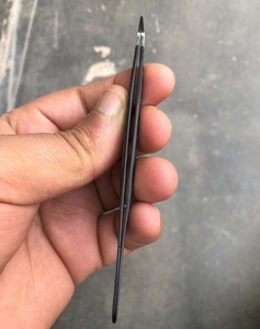 Pinzas de punta de fibra de extensión de pestañas de volumen con logotipo personalizado con etiqueta privada colgante fabricante profesional de pinzas para pestañas - Product Image 3