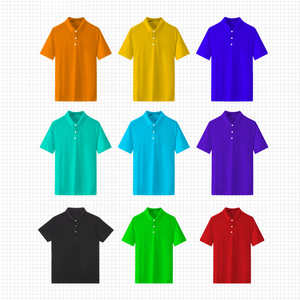 เสื้อโปโลแขนสั้นสำหรับผู้ชายเสื้อโอเวอร์ไซส์ผ้าฝ้ายใส่ได้ทั้งชายและหญิงผ้าคอตตอนใส่ได้ทั้งชายและหญิงผ้า100% โลโก้แบบสั่งตัดพิเศษ - Product Image 4