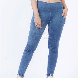 Leggings de yoga pour femmes, taille haute, décontractés, respirants, sans couture, écologiques, pour la salle de sport, le fitness, l'entraînement, vêtements de sport longs - Product Image 5