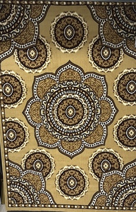 Nouveau tapis Kilim abstrait réversible en polyester lavable, écologique, adapté aux adultes, personnalisable, tissé, épaisseur 12 mm, de Goldenmoon Home - Product Image 6